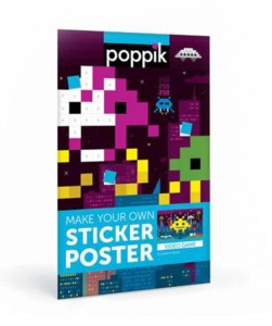 Video game sticker poster